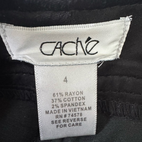 Cache Black Capris Pants - Picture 2 of 6